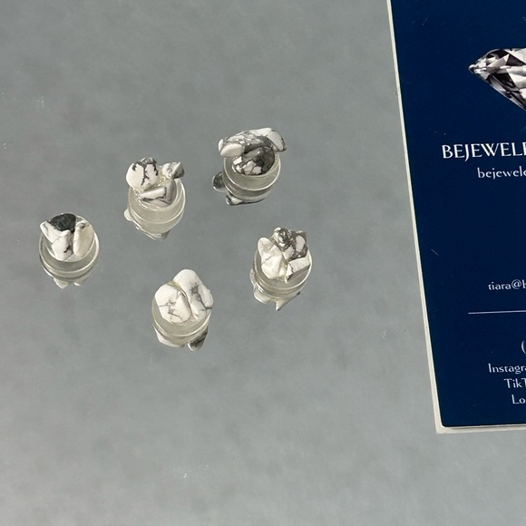 Custom Howlite Chakra Croc Jibbitz that I just got my hands on! - Picture 2 of 2